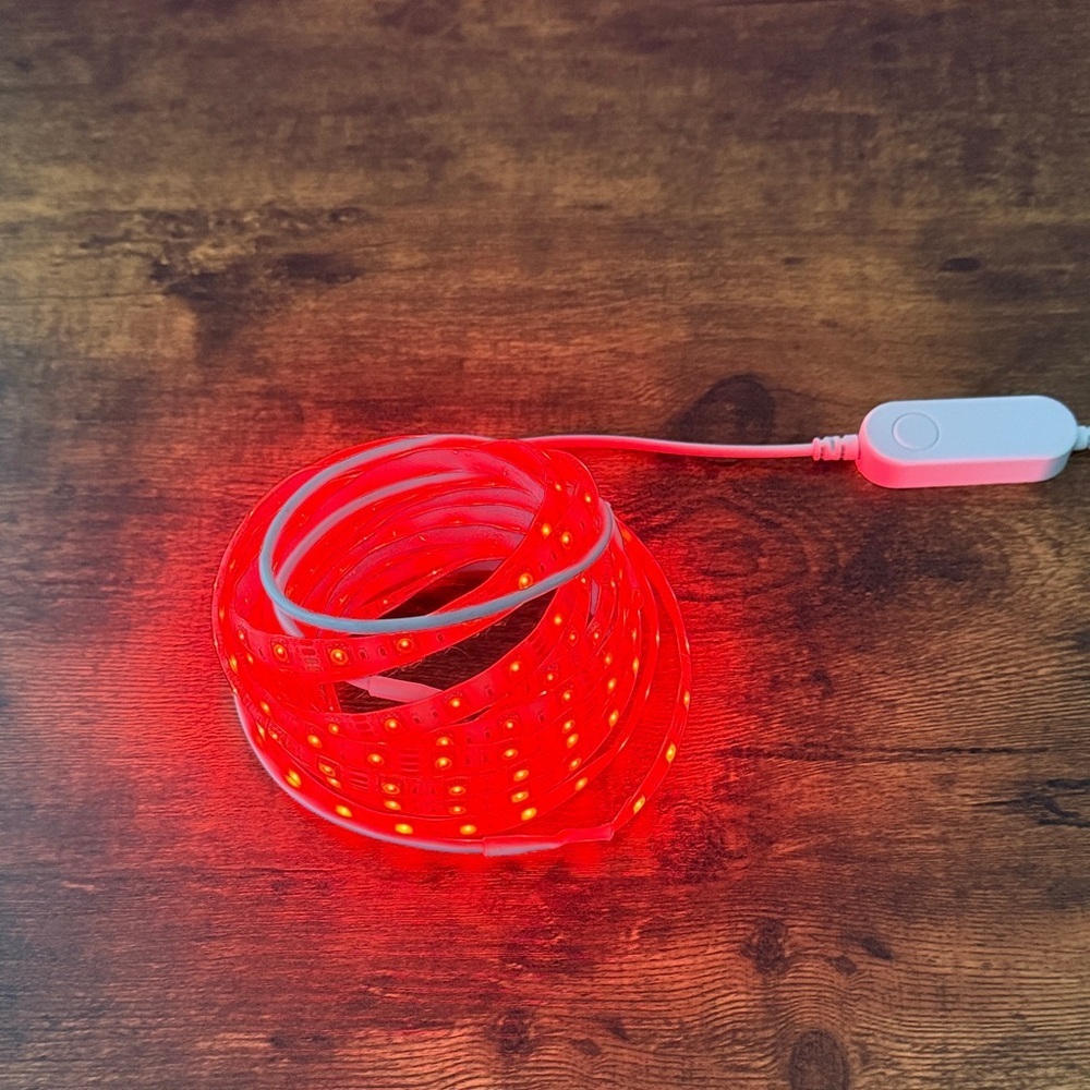 LED Strip Lights In Different Colors with Remote